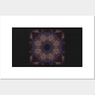Mandalisa Kaleidoscope [textures] Pattern (Seamless) 14 Posters and Art